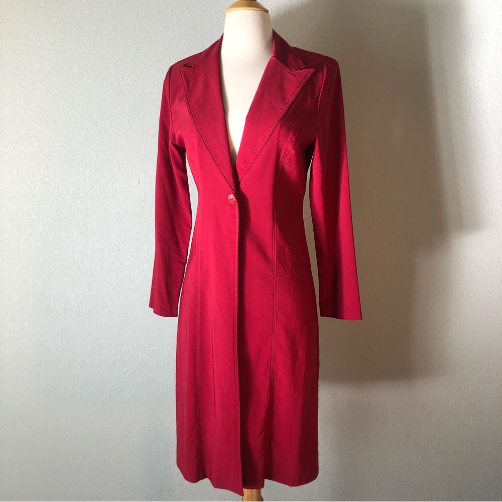 Vintage blazer jacket by Sally | long and lightweight | made in USA